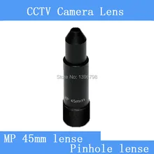 Factory direct surveillance infrared camera MP pinhole lens 45mm M12 thread industry CCTV lens