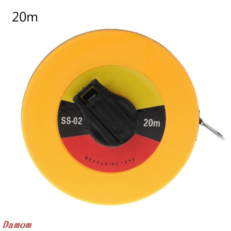 Волокно измерительная лента 10/15/20/возможностью погружения на глубину до 30 м ручной Диск Гибкая линейка заводные измерения