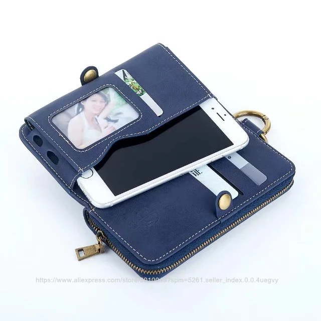 6 6s Plus Luxury Original Bag Multi-functional Case For Apple iPhone 6 6S 6 Plus 6S Plus Leather Card Holder Wallet Stand Cover (27)