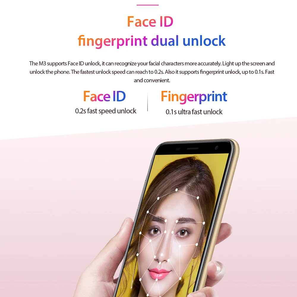 Vernee M3, 3 Гб ОЗУ, 32 Гб ПЗУ, мобильный телефон, 5,5 дюймов, Face ID, Android 8,1, четыре ядра, MTK6739, 13 МП, 3300 мАч, 4G LTE, разблокированный смартфон