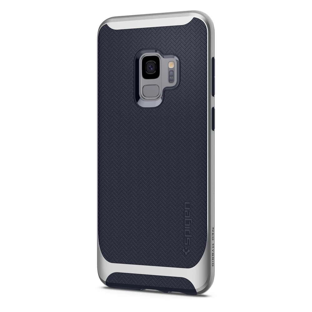 Гибридный Чехол Spigen Neo для samsung Galaxy S9 - Цвет: Arctic Silver