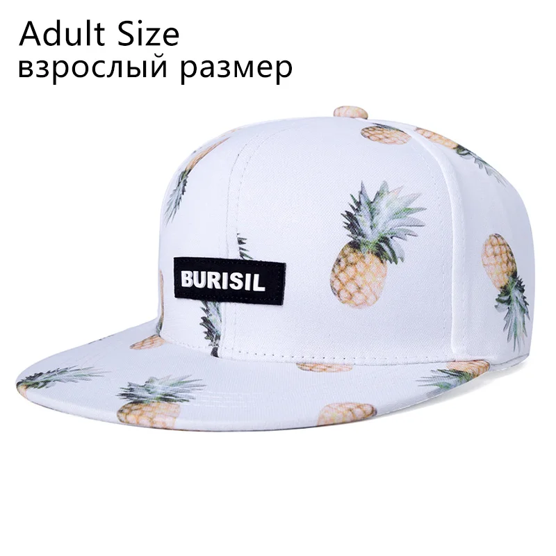 MOLIXINYU шапки для девочек для мальчиков Взрослый/Kids Snapback Caps Детская летняя шапка для детей Бейсбольные шапки для мальчиков Девушки Hip Hop Hat chapeau enfant шапка детская шапка для девочки шапка для мальчика - Цвет: Adult White boluo