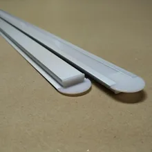 2 м/шт. 150 м/лот светодиодный профиль серии с PC крышкой и монтажными зажимами алюминиевый канал с торцевыми колпачками светодиодная полоса