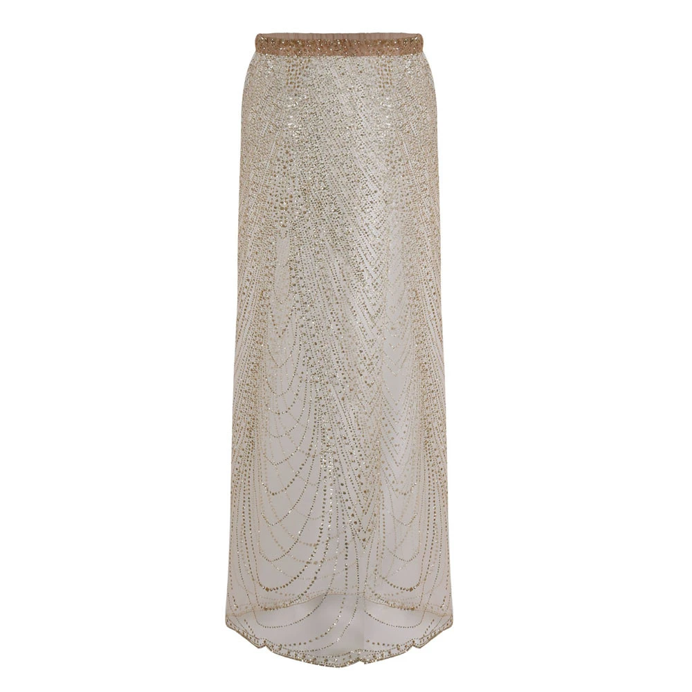 sequin sarong skirt
