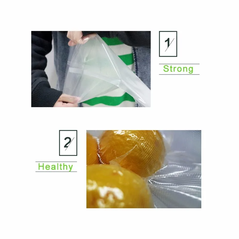 100 шт./лот 10*15 см вакуумные пакеты для безопасного пищевых продуктов PE материал вакуумные пакеты для сохранения пищевых продуктов для здорового образа жизни сохраняет продукты свежими