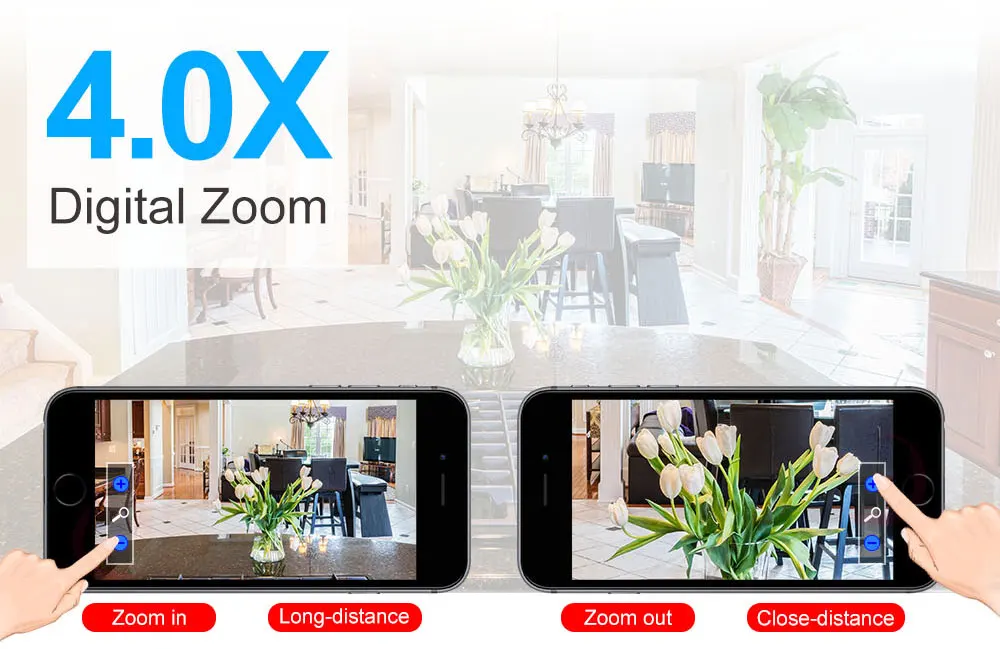Câmera de Vigilância Monitor do Bebê ip sem Fio Wanscam Câmera fi Vídeo Campainha Rede Cctv Visão Noturna Detecção Movimento 1080 p wi 6 Wanscam 1080 p câmera ip sem fio