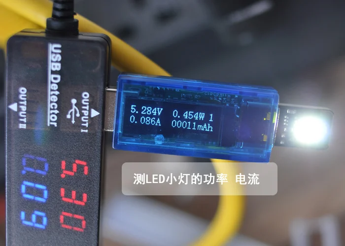 Высокая точность USB Напряжение Амперметр 0,91 дюймов OLED Дисплей мобильный Мощность Тесты Мощность Ёмкость инструмент