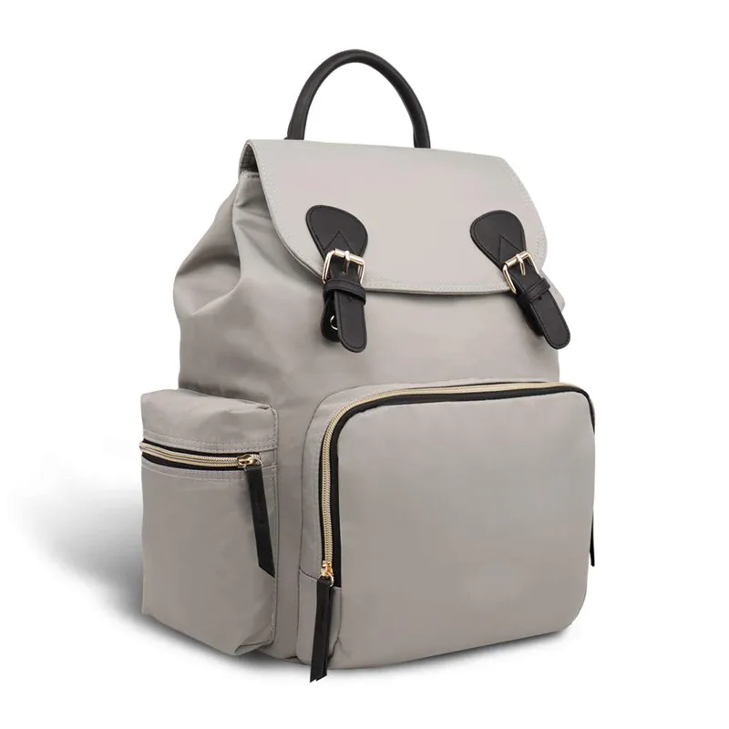 

Waterproof Diaper Bag Multifunction Stylish Mommy Travel Maternity Nappy Bag Backpack for Baby Care Grey Stroller Bags