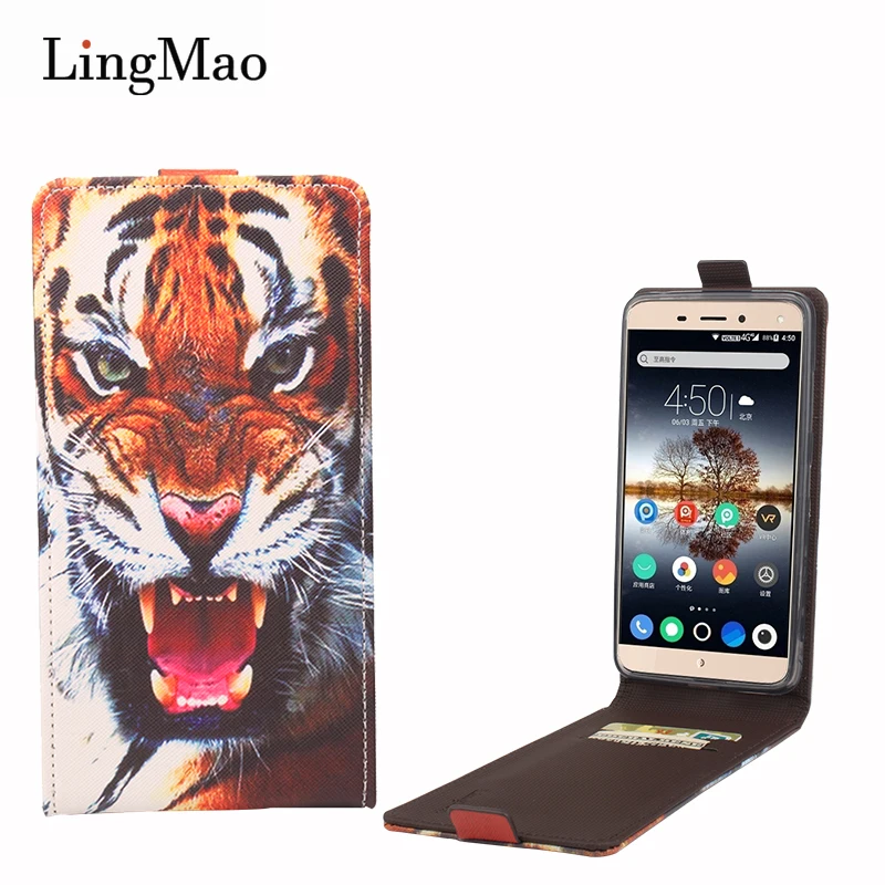 

Case for Huawei Maimang 5 Case Leather Flag Tiger Pattern Flip Wallet Phone Bag Cover for Huawei Maimang 5