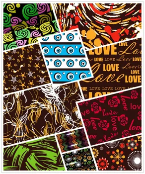 

Chocolate Transfer Sheet 10 printed different design mix molds Decoration Edible plastic Paper Popular cake cookie baking DIY