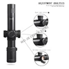 SWAT fuerza 1-6X24 IR alivio caza Riflescope táctico vista óptica iluminado R & G Rifle 30-06 308 AR15 ► Foto 2/6