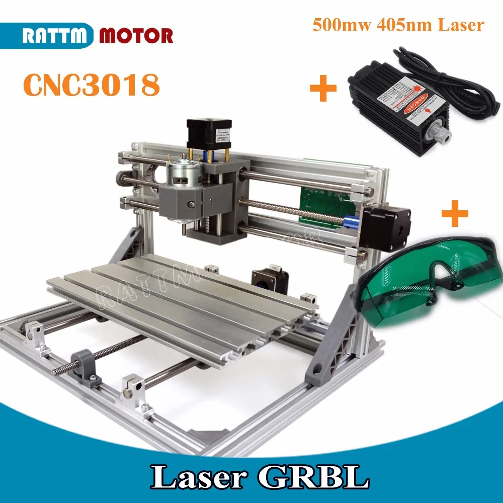 3018 CNC GRBL control Diy CNC Router machine 30x18x4.5cm,3 Axis Pcb Pvc Milling machine Wood Router laser engraving