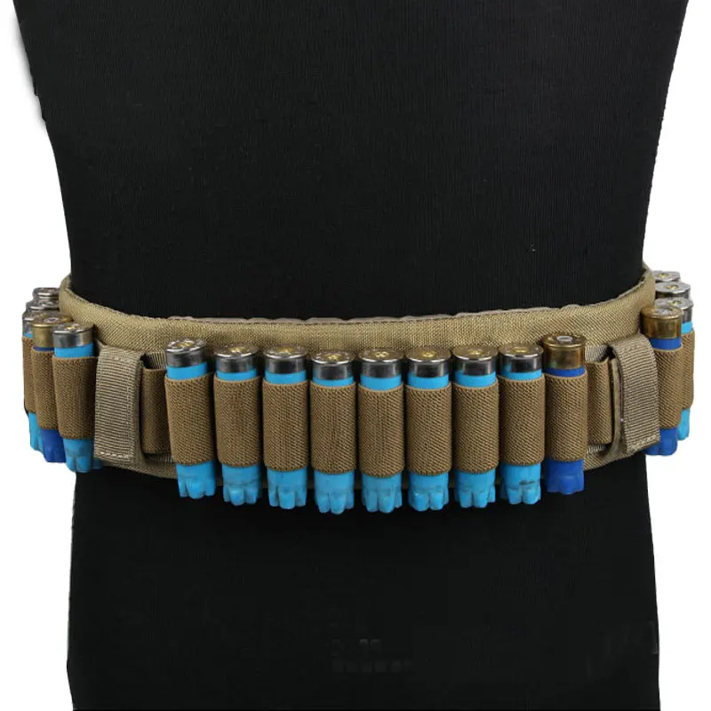 Emersongear Shotgun Shell Belt Round Neoprene Camo Shotshell Belt Shot