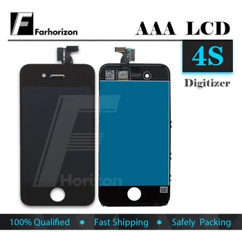 

For iPhone 4S LCD 10 pcs/lot OEM Touch White LCD Screen For iPhone 4SLCD Display Digitizer Assembly Replacement For iPhone 4S