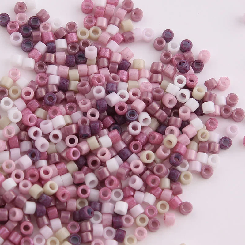 Тайдиан 11/0 японский Delica SeedBeads 5 грамм Сделай Сам Вышивка Искусство 1,6X1,3 мм много цветов около 1000 штук