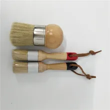 3 шт. меловая щётка для чистки кисти восковая комбинация круглые детальные щетки использование со всеми видами меловой краски