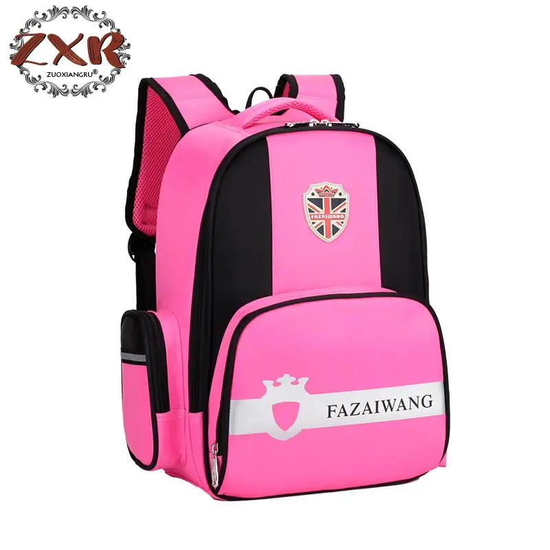 

Zuoxiangru New Style Waterproof Nylon School Backpack Sweet And Cute Letter Kids Bag For Girls 20-35l Women School Bags