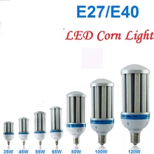 Inustrial завод для дома и сада крыльцо Применение светодиодный кукурузы лампочка E27 E40 AC85~ 265 V IP33 гараж Подвесной для склада сарай на заднем дворе