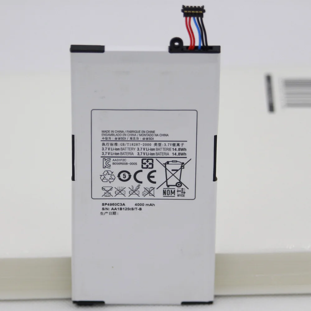 

5pcs 10pcs Tablet Battery SP4960C3A For Samsung Galaxy Tab P1000 P1010 GT-P1000 Tablet Battery with Gift