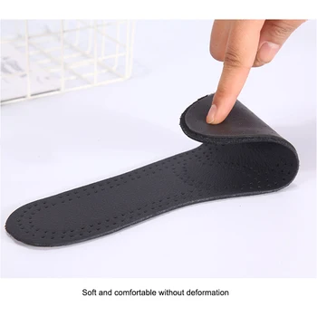 

1 Pair Massage Insoles Unisex Leather Latex Insole Arch Support Breathable Shoes Cushion Best Sale-WT