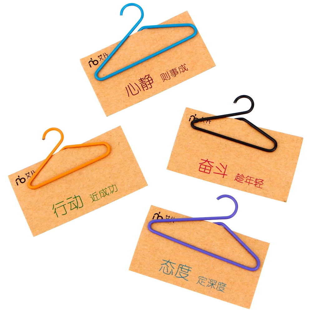 6Pcs/lot Creative Writing Photo Paper Clips Photo Holder Memo Clip Kids Gifts N 