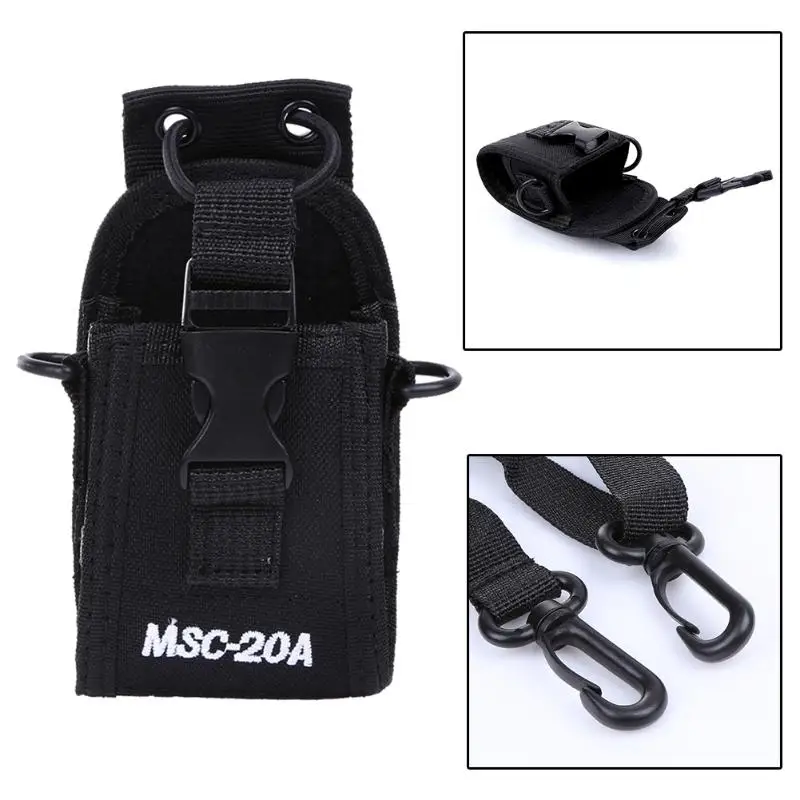 Ridio держатель MSC 20A чехол для Motorola Kenwood Walkie Talkie 2 Way Radio BAOFENG UV82 UV8D UV6 GT 3|Ремни камер| |