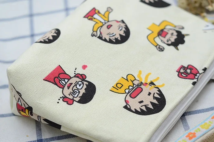 Impressão Sakura Momoko Algodão Flap Messenger Bag
