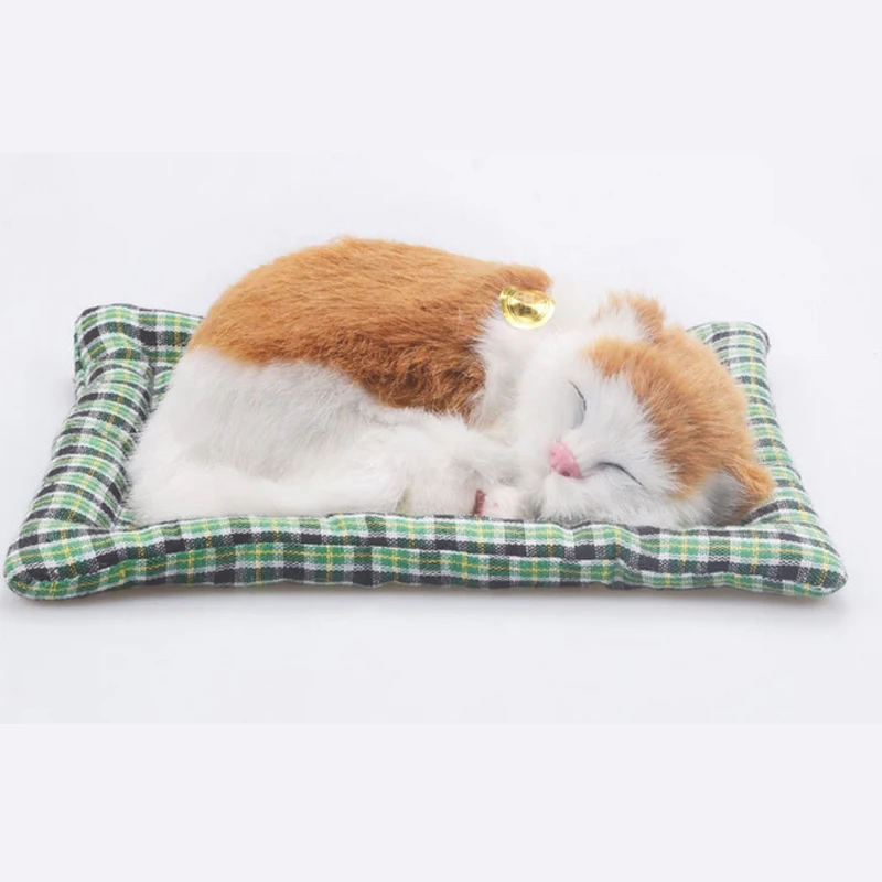 Моделирование животных кошка кровать собака питомец подарок на день Рождения Моделирование игрушки для детей сна кошка собака электронный питомец