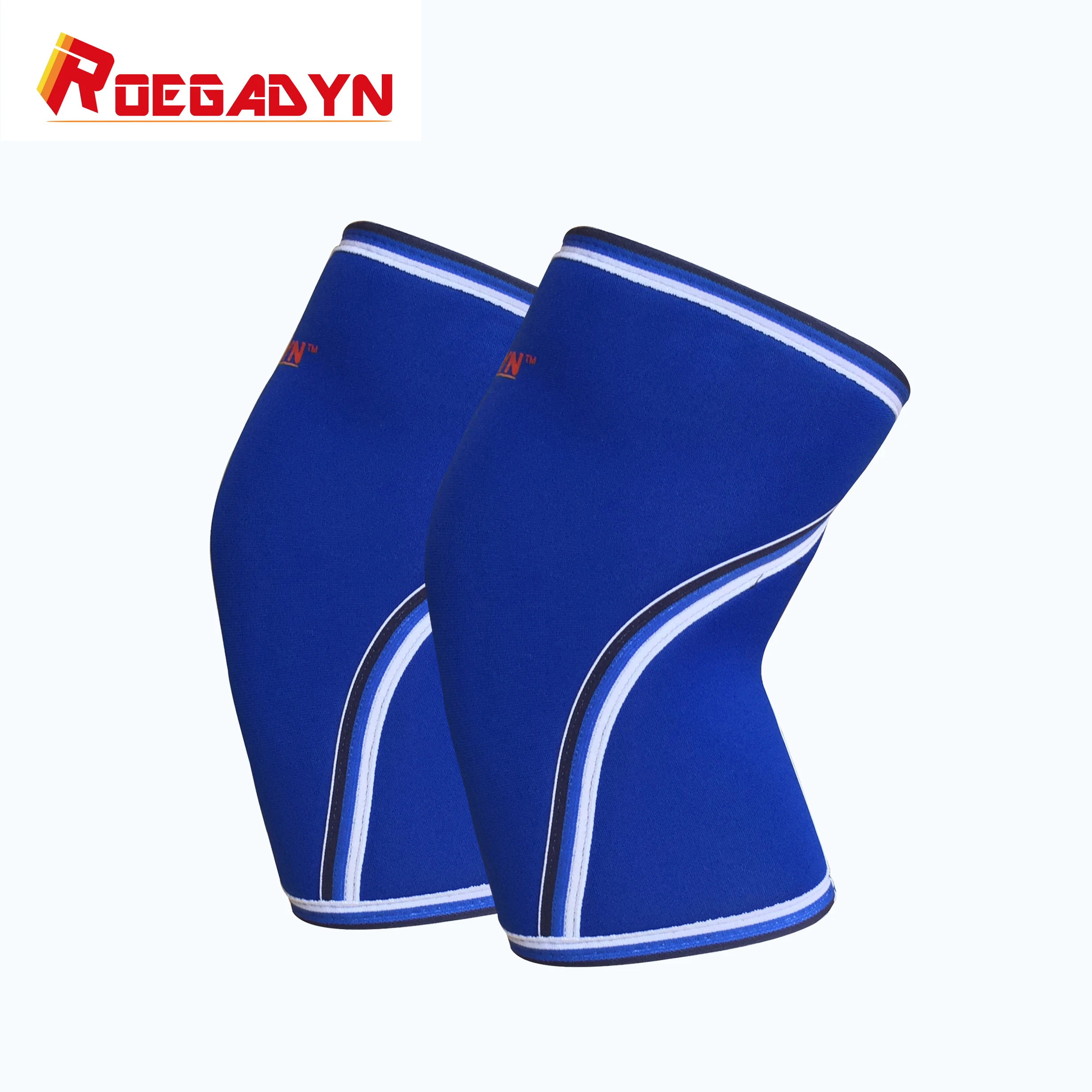 

ROEGADYN black sports neoprene crossfit knee compression brace sleeve waterproof knee protection for squats