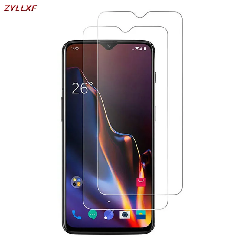 2 шт./лот для OnePlus 6T защитная пленка из закаленного стекла 6 41 Дюйма 9H 2.5D