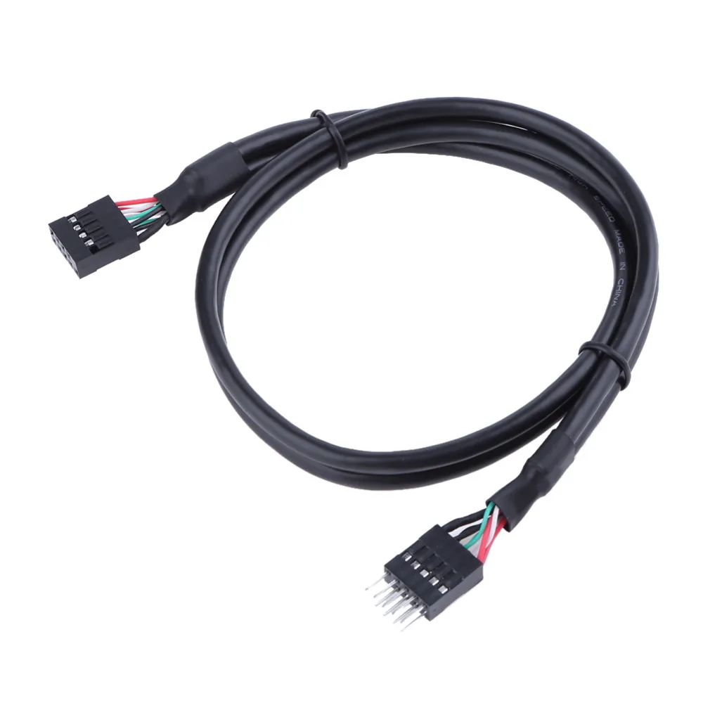 50 см/19 68 ''USB2.0 9 Pin типа папа переходник с внутренней резьбой Порты и разъёмы
