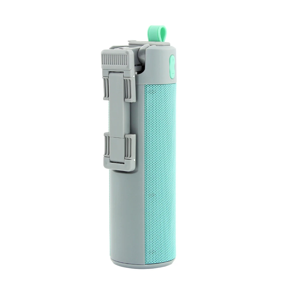 Wireless Bluetooth Speaker Portable Stereo Blutooth Speaker Computer Subwoofer Speaker With Boombox Mic TF Selfie Clamp