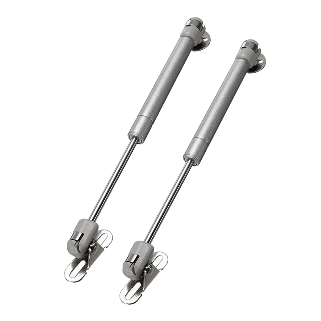 2-Pack 50N Hydraulic Lift Support Rod Stay Soft Close Hinge Gas Strut Shock