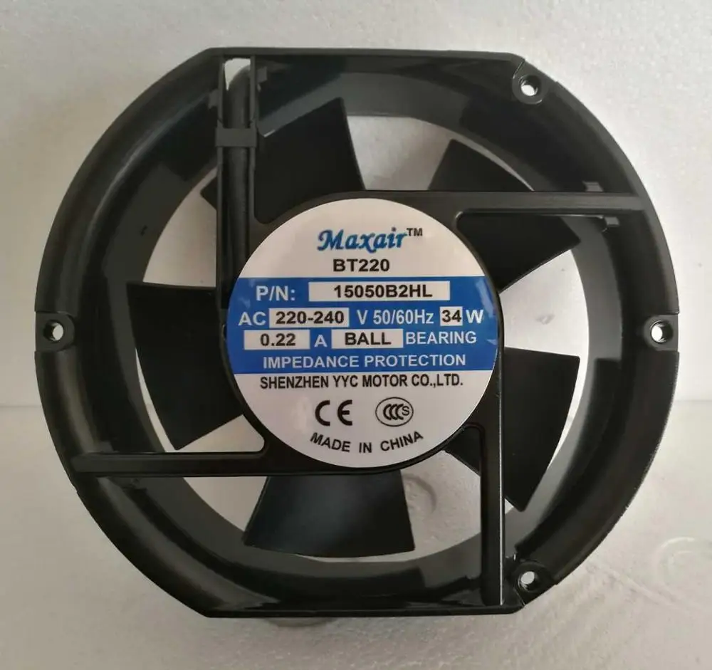 Ventilador de Refrigeração do Servidor da C.a. 34w de Maxair 220v 240v 15050b2hl - Imagem 5