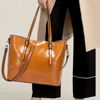 

2019 New Genuine Leather Women's Handbag Luxury Women Shoulder Bags Designer Female Crossbody Messenger Bag Lady