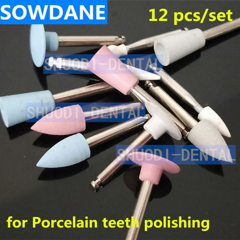 Dental Composite Polish Kit Porcelain Polisher Teeth Polishing Bur