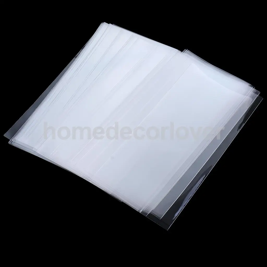 50PCS Paper Money Collection Bag Banknote Currency Storage Holder Protection