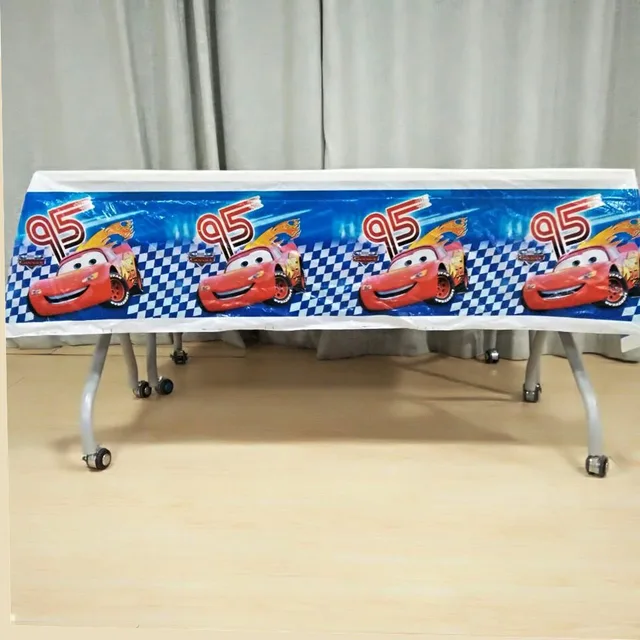 108cm 180cm disney lightning mcqueen party supplies tablecloth favor lightning mcqueen party theme