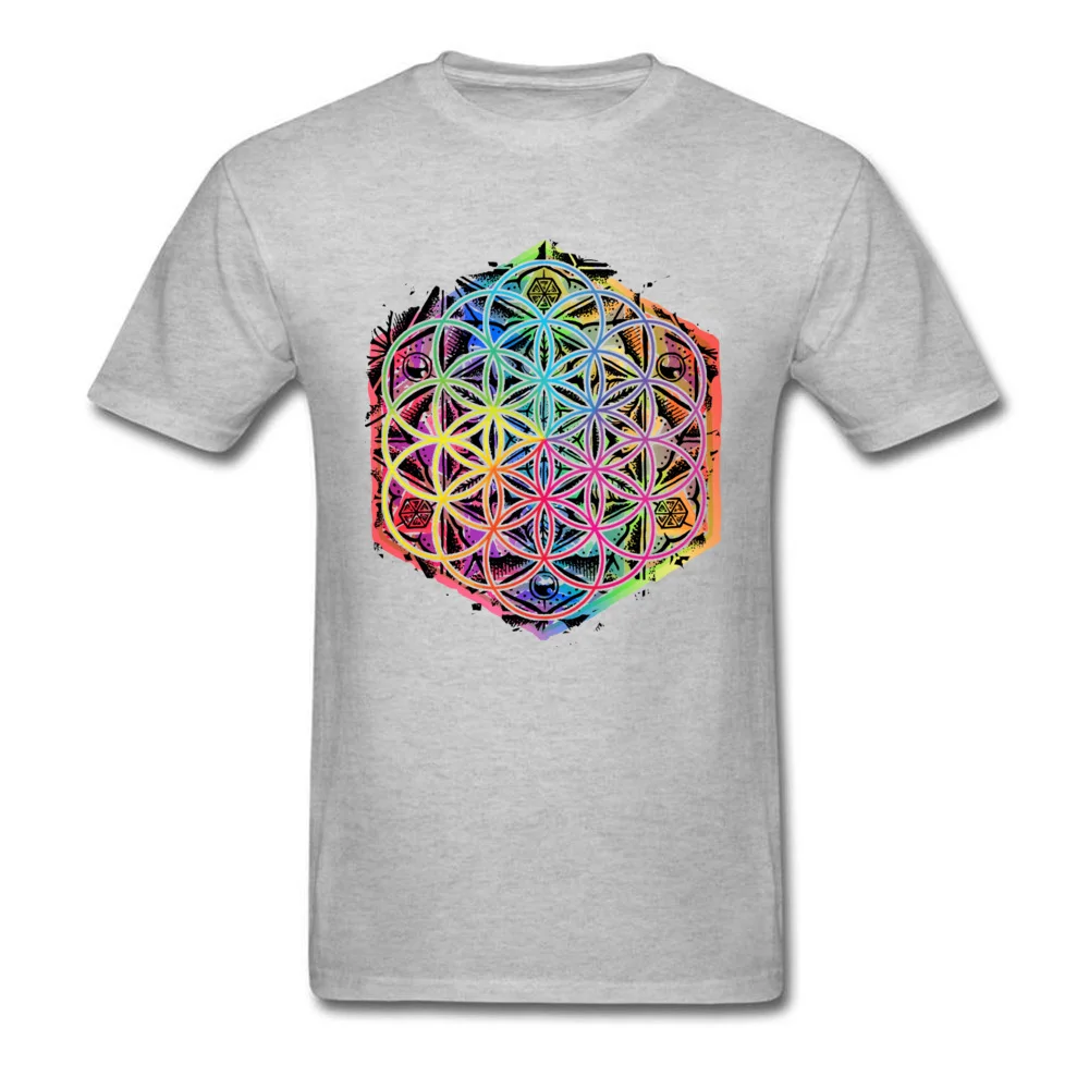 Sacred Geometry Flower of Life Mandala Color 1_grey