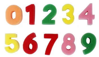 

30PCS/LOT,Number sponge brush,Art sponge,Teach your own,Art tools,Early educational toys.Craft material.Drawing toy sets