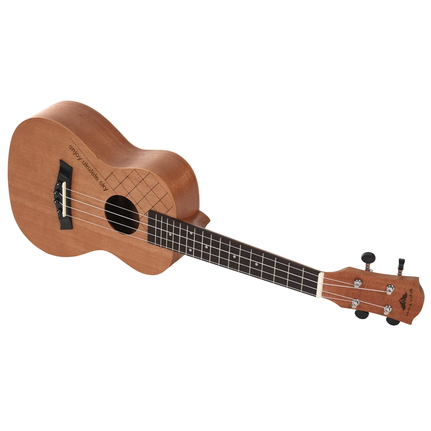 Горячая-концертная Гавайская гитара Oguman Rosewood Классическая головка гитары 23 дюймов Ukelele uke 4 струна Гавайская гитара