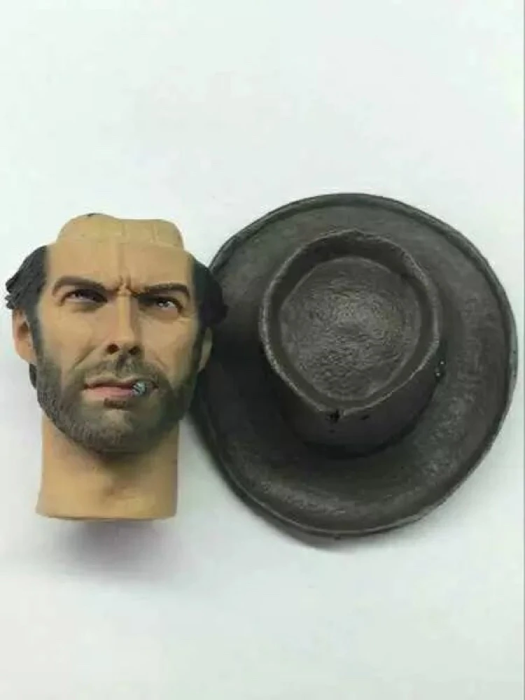 1/6 スケールクリント · イーストウッド良いヘッドスカルプトホットトイズアクションフィギュアの headplay HW/ネック