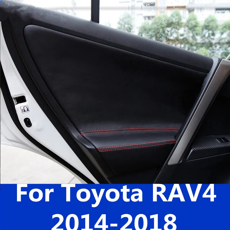 

For Toyota RAV4 2014-2018 Door panel foreskin car Door armrest foreskin Interior decoration car Accessories