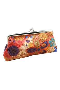 

DCOS Women's Coin Purse Flower Pouch Wallet Money Bag