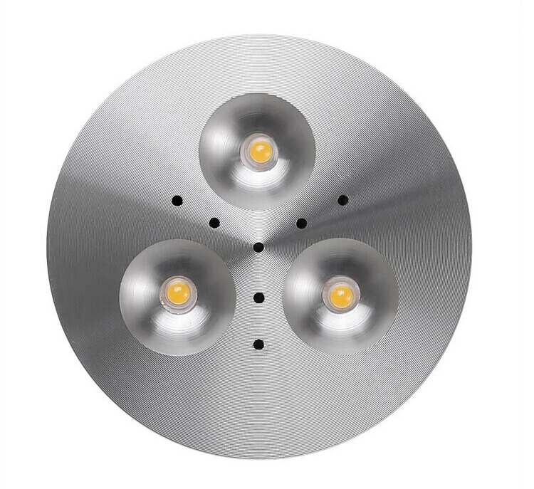 

3*1W Aluminum LED Cabinet Light puck light LED Down light CREE chip +constant current 3 years warranty