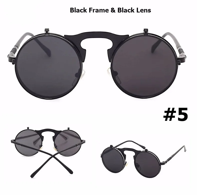 Steampunk Clamshell Sunglasses 