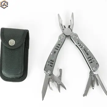 

10pcs/lot Ganzo G203 Multi Combination Pliers tool long nose bits EDC tools plier 24 in1 Stainless Steel Folding Knife Pliers