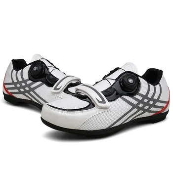 

2019 New Cycling Shoes Road Sneaker Outdoor Professional Road Shoes Bicycle Shoes Non-Slip No-Lock Road Unisex Bike Shoes