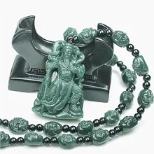 Милитари proclam hetian jade guan gong Подвеска 18 arhats ожерелья wu mammon правитель Гуань бренд