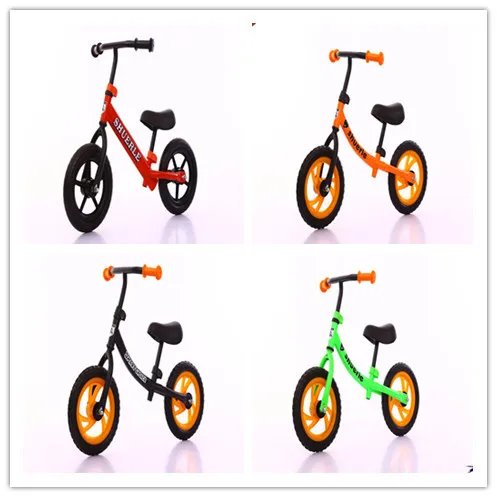 Детский балансировочный велосипед для От 2 до 6 лет, без педали, полный велосипед для детей, углеродный велосипед